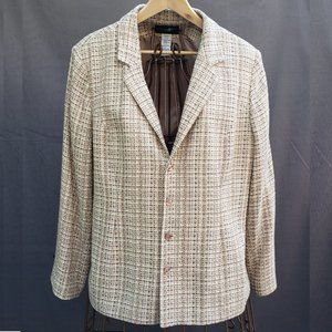 Vintage, Tweed Boucle Blazer by Sag Harbor, size 16